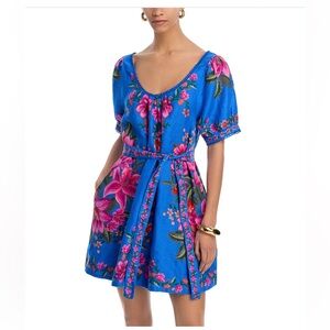 FARM Rio Summer Fruit Scarf Dress
